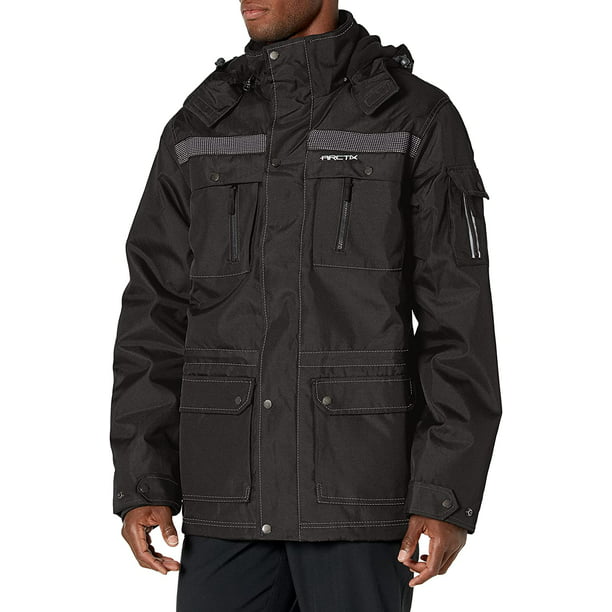 Arctix Mens Fleece Lined Rain Jacket 